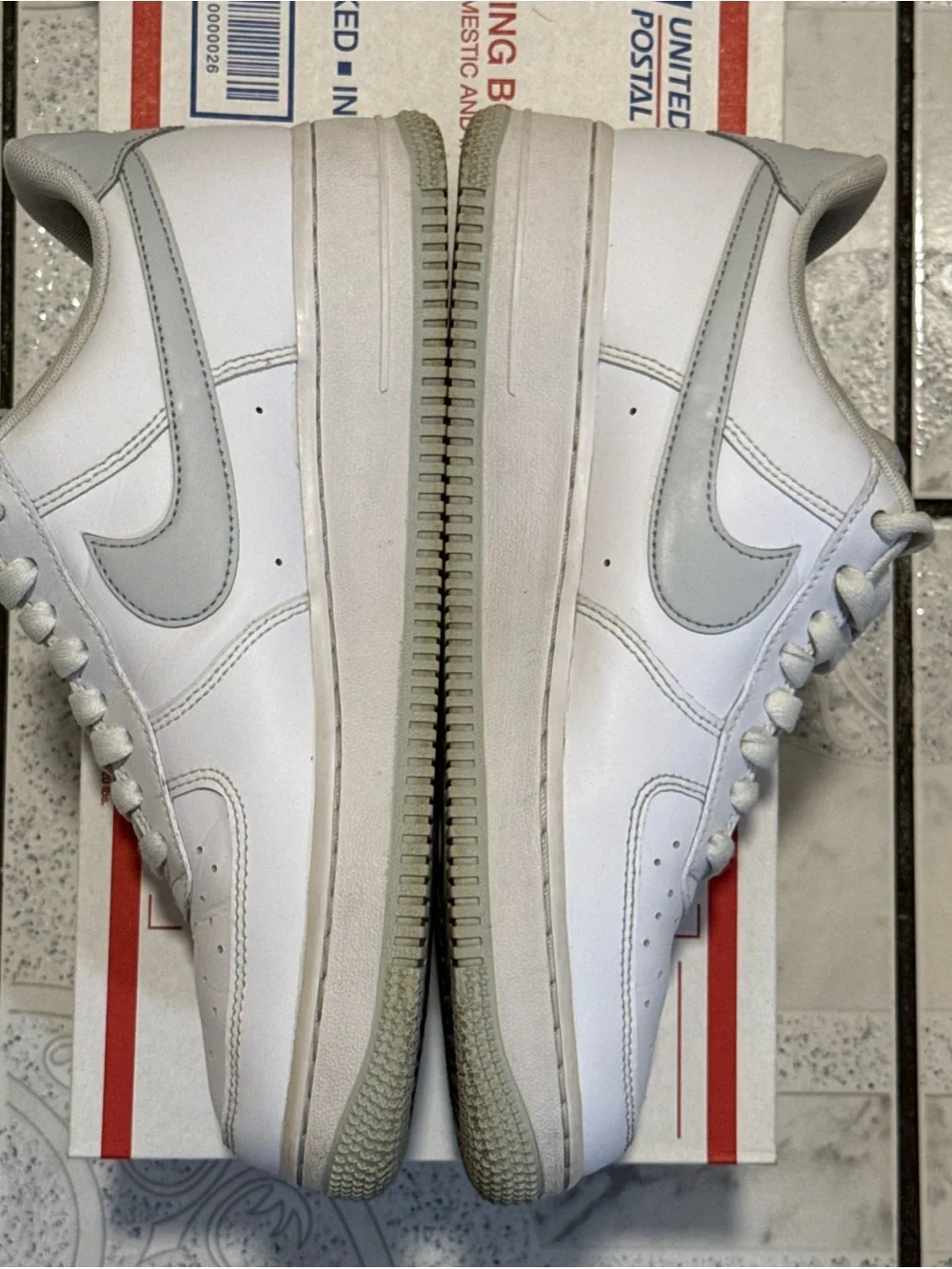 Nike Air Force 1 Low ‘07 White Pure Platinum Men’s Size 8 / W 9.5 DC2911-100